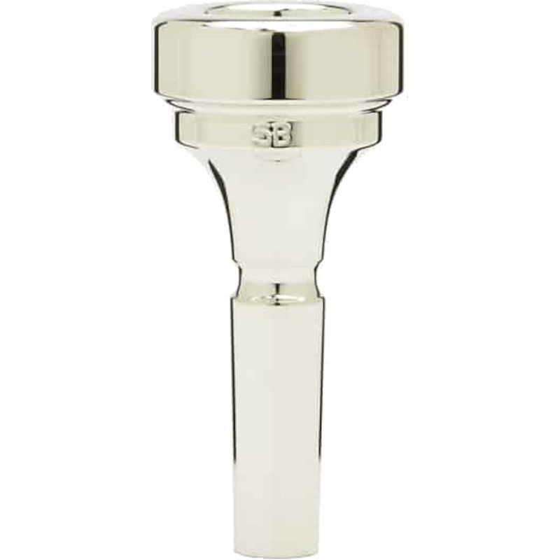 Foto van Denis wick 58815b classic cornet mouthpiece silver plated mondstuk voor kornet