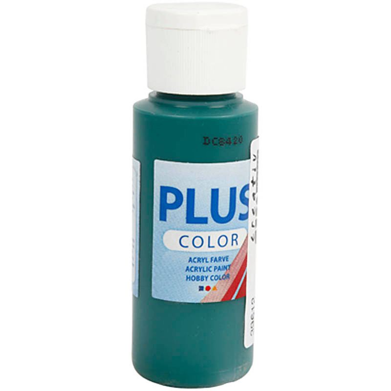 Foto van Packlinq plus color acrylverf. donkergroen. 60 ml/ 1 fles