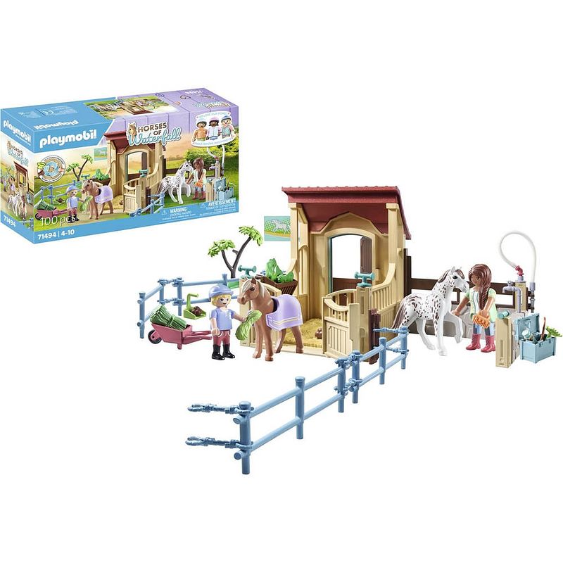 Foto van Playmobil horses of waterfall manege 71494