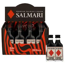 Foto van Salmari premium salmiak liquor 24 x 2cl likeur
