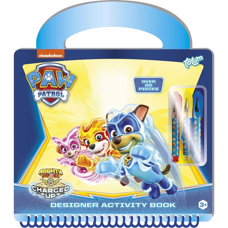 Foto van Nickelodeon activiteitenboek paw patrol karton blauw 5-delig