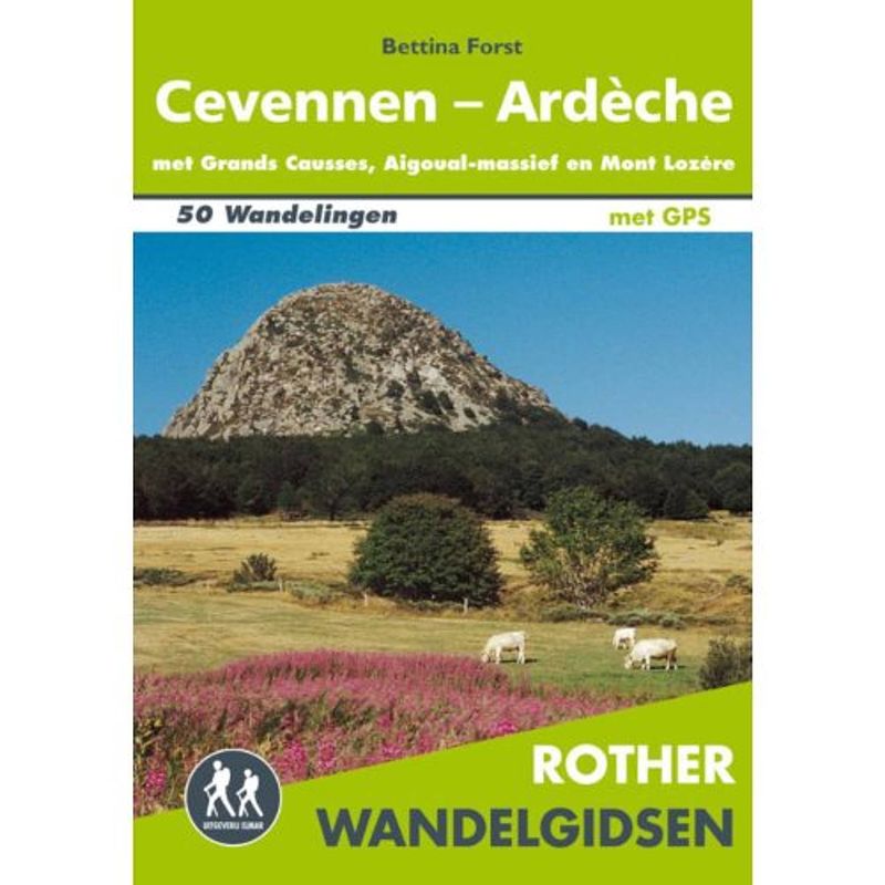 Foto van Rother wandelgids cevennen-ardèche - rother