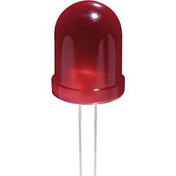 Foto van Kingbright jl 10 bedrade led rood rond 10 mm 100 mcd 60 ° 20 ma 2 v