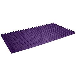 Foto van Auralex studiofoam pyramid purple 61x122x5cm absorber paars (12-delig)