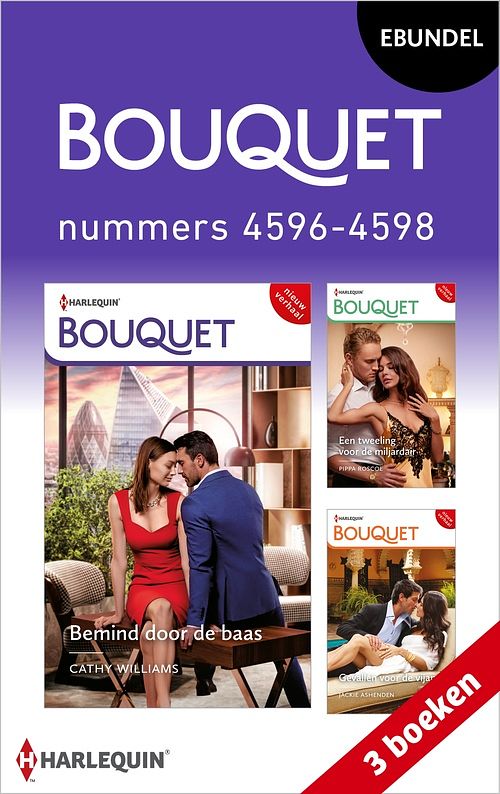 Foto van Bouquet e-bundel nummers 4596 - 4598 - cathy williams, pippa roscoe, jackie ashenden - ebook