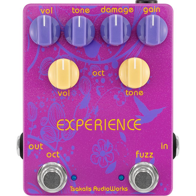 Foto van Tsakalis audioworks experience 70s fuzz octave up effectpedaal