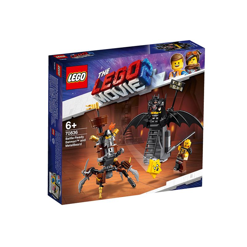 Foto van Lego movie gevechtsklare batman™ en metaalbaard 70836