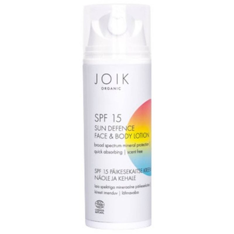 Foto van Joik gezichts- en bodylotion spf 15 vegan 150 ml