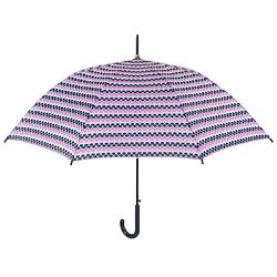 Foto van Perletti paraplu schubben 104 cm microfiber roze