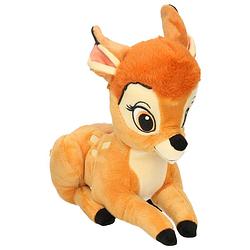 Foto van Pluche bruine disney bambi hert knuffel 24 cm speelgoed - herten cartoon knuffels - speelgoed voor kinderen