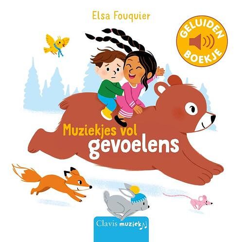 Foto van Muziekjes vol gevoelens - elsa fouquier - kartonboekje;kartonboekje (9789044845310)