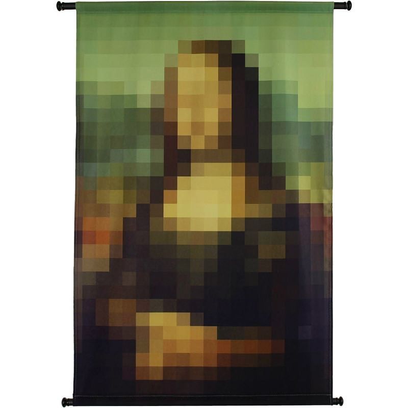 Foto van Wanddoek mona lisa