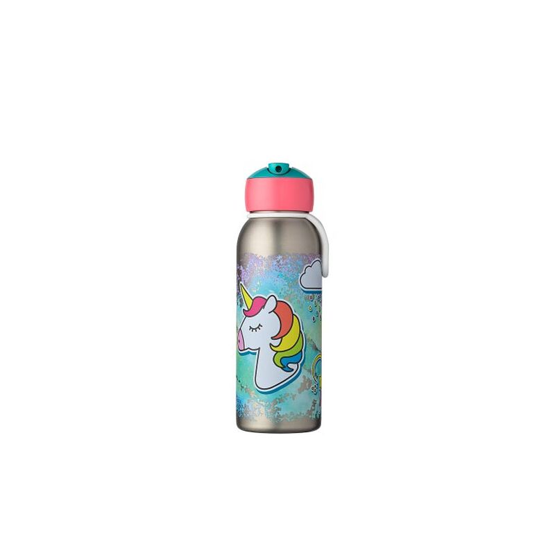 Foto van Mepal isoleerfles flip-up campus 350 ml - unicorn