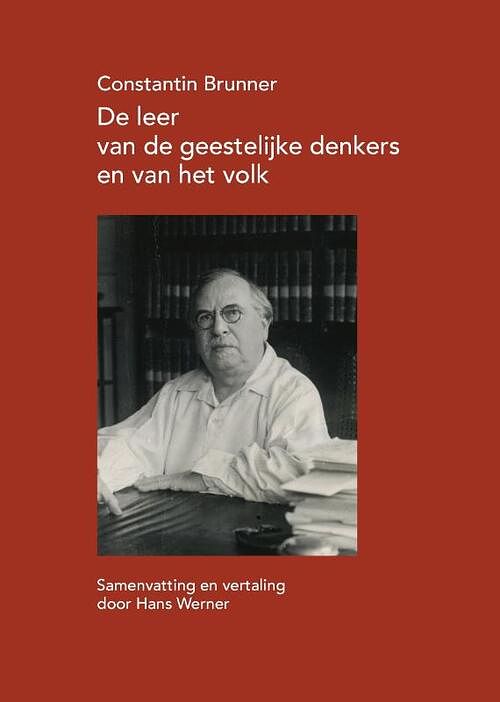 Foto van De leer van de geestelijke denkers en van het volk - hans werner - paperback (9789464436488)