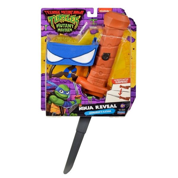 Foto van Teenage mutant ninja turtles leonardo transforming katana