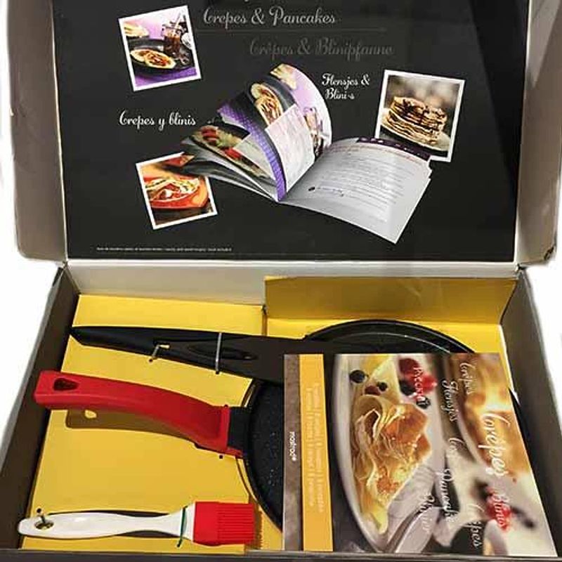 Foto van Pannenkoeken & crepes giftset - mastrad