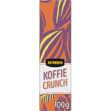 Foto van Jumbo melkchocolade koffie crunch 100g