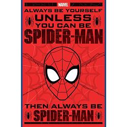 Foto van Pyramid spider man always be yourself poster 61x91,5cm