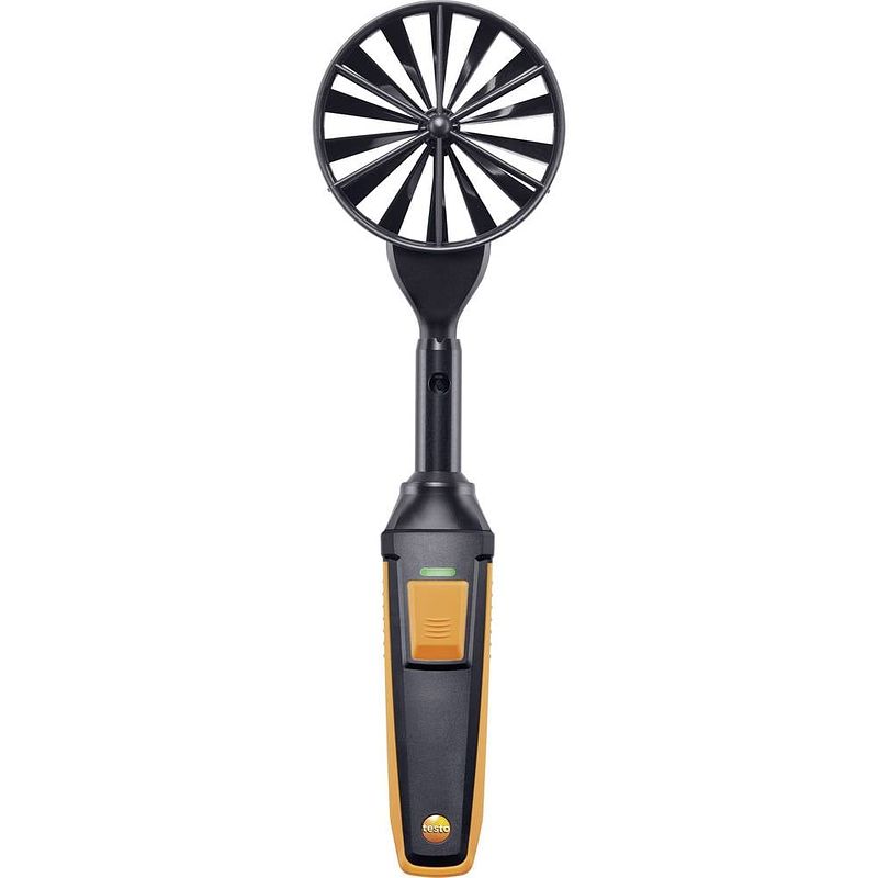 Foto van Testo 0635 9431 sonde vleugelradsonde (ø 100 mm) met bluetooth, inclusief temperatuursensor 1 stuk(s)