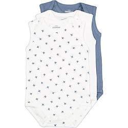 Foto van Baby romper mouwloos envelophals 3-pack