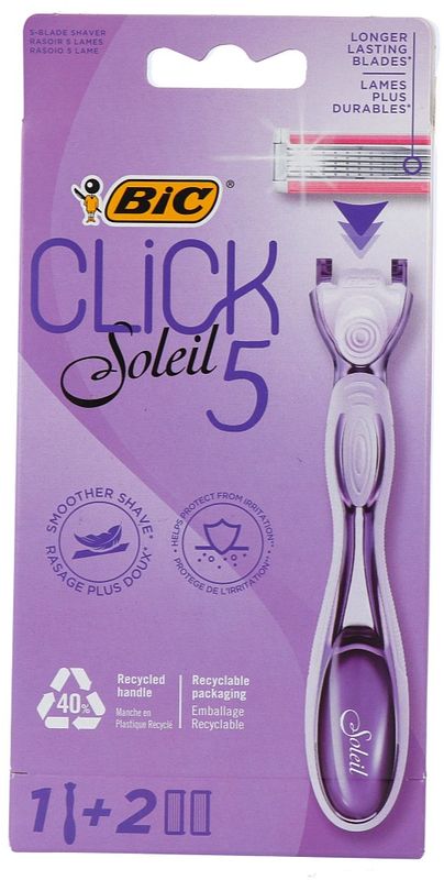 Foto van Bic click soleil 5 - scheermes set