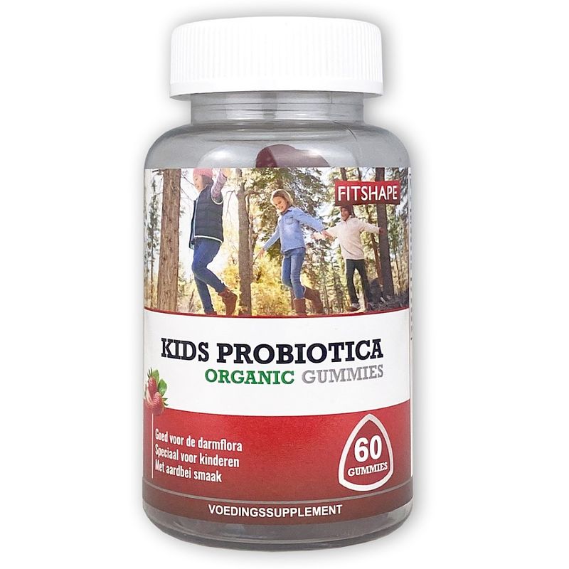 Foto van Fitshape kids probiotica organic gummies