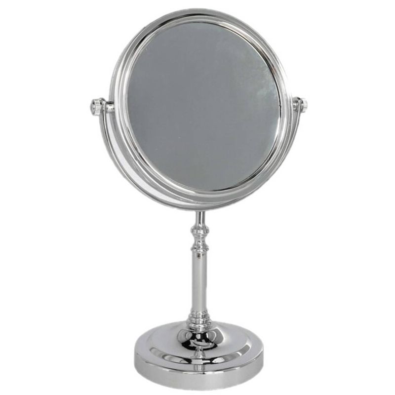 Foto van Make up spiegeltje op standaard 16 cm diameter - make-up spiegeltjes