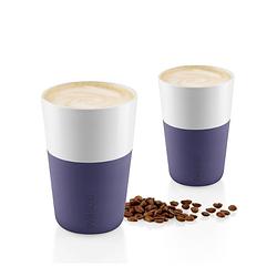 Foto van Beker latte, set van 2 stuks, violet blue - eva solo