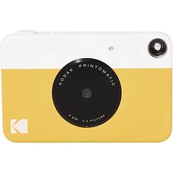 Foto van Kodak printomatic polaroidcamera geel