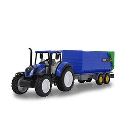 Foto van Jamara new holland tractor met kiepwagen 32,5 cm blauw