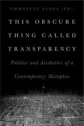 Foto van This obscure thing called transparency - ebook (9789461664464)