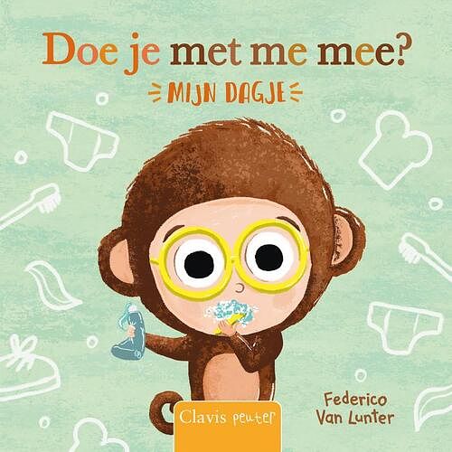 Foto van Doe je met me mee? mijn dagje - federico van lunter - hardcover (9789044849981)