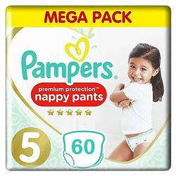 Foto van Pampers - premium protection pants - maat 5 - mega pack - 60 luierbroekjes
