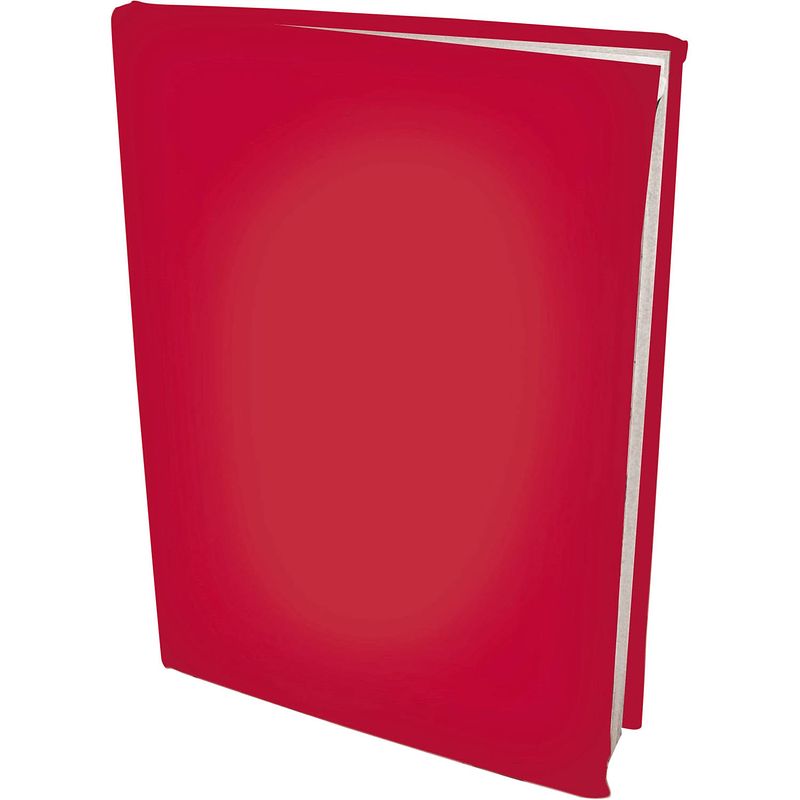 Foto van Rekbare boekenkaften a4 - 8 x rood