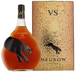 Foto van Meukow vs black 1ltr cognac + giftbox