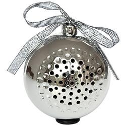 Foto van Gift atelier kerstbal speaker zilver