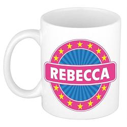 Foto van Rebecca naam koffie mok / beker 300 ml - namen mokken