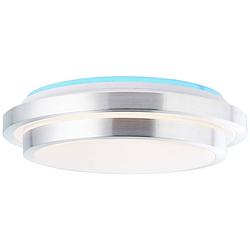 Foto van Brilliant g97041/58 vilma led-plafondlamp led energielabel: e (a - g) 24 w wit, zilver