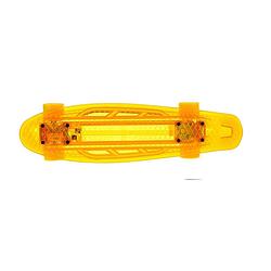 Foto van Toi-toys verlicht skateboard incl. accu 55 cm oranje