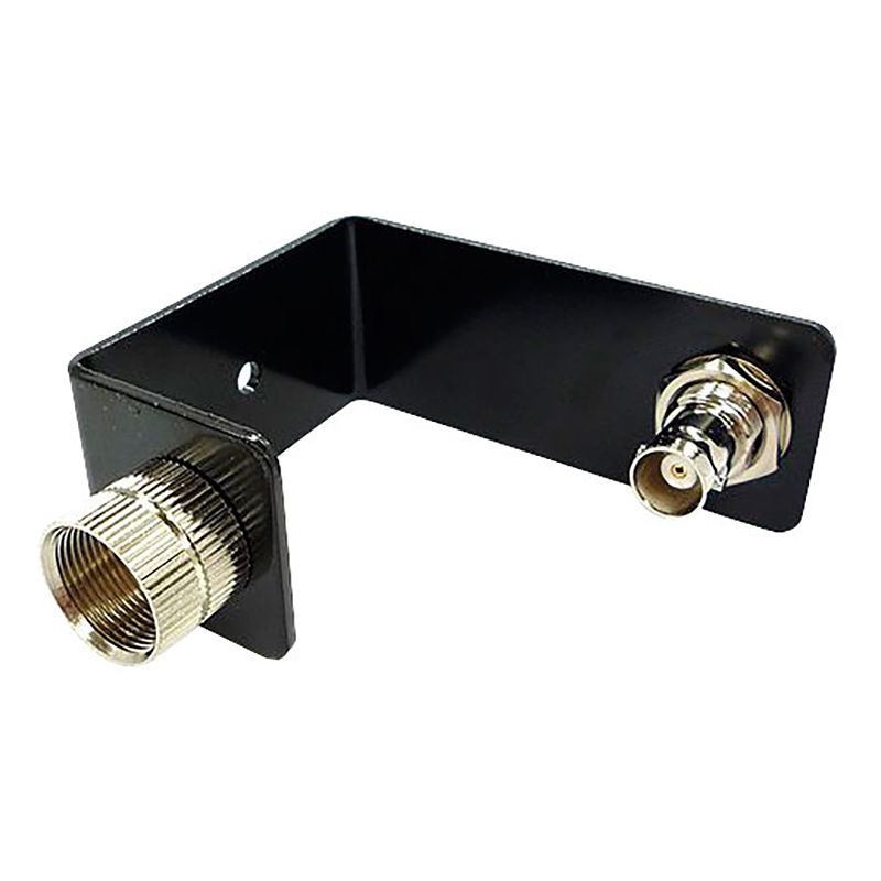 Foto van Audiophony uhf410-hold antenne bevestiging met bnc connector en 5/8 schroefdraad