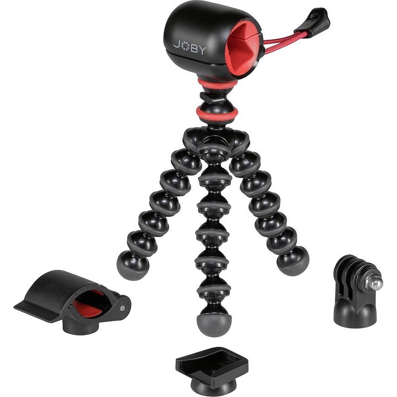 Foto van Joby gorillapod® starter kit tripod werkhoogte: 15.3 cm (max) zwart, rood