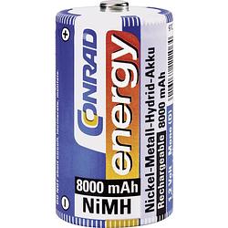 Foto van Conrad energy hr20 oplaadbare d batterij (mono) nimh 8000 mah 1.2 v 1 stuk(s)