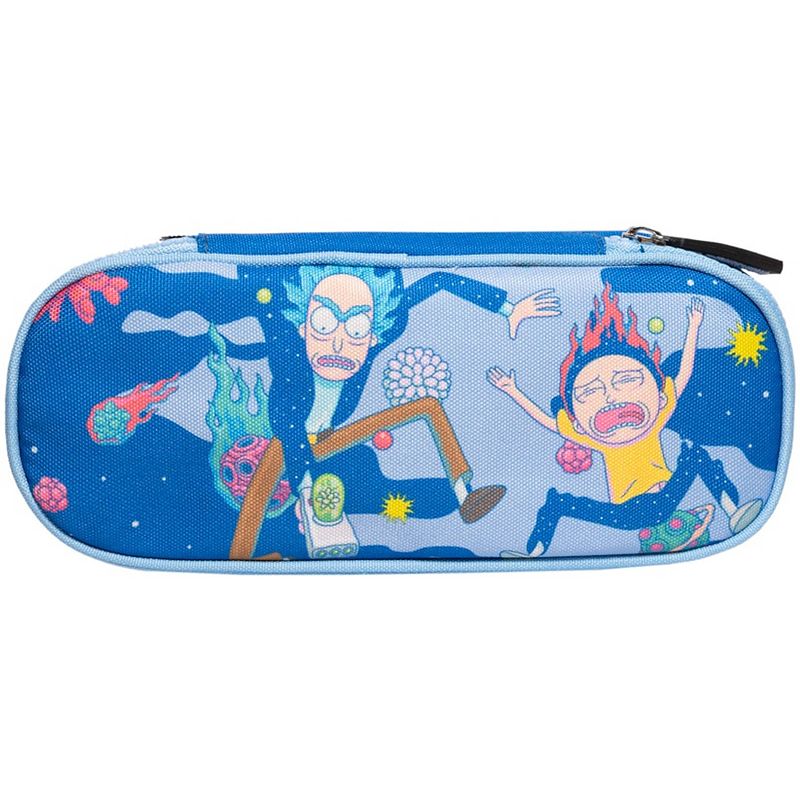 Foto van Grupo erik etui rick & morty junior 23 x 10 cm polyester blauw