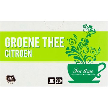 Foto van Groene thee citroen 20 x 2 g bij jumbo