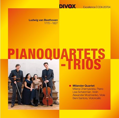 Foto van Beethoven: pianoquartets-trios - cd (7619913207043)