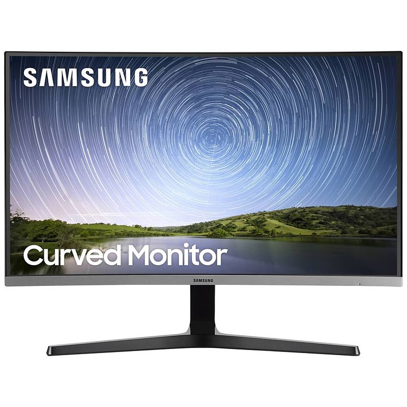 Foto van Samsung c27r504fhp led-monitor 174.2 cm (68.6 inch) energielabel e (a - g) 1920 x 1080 pixel full hd 4 ms vga, hdmi, hoofdtelefoon (3.5 mm jackplug) va led