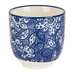 Foto van Cup blue print - botanic - 150 ml