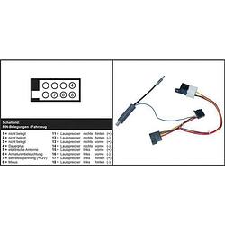 Foto van Aiv 41c603 iso-radioadapterkabel actief geschikt voor (automerken): skoda, volkswagen