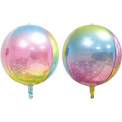 Foto van Folie ballon pastel 22 inch 55 cm pastel dm-products