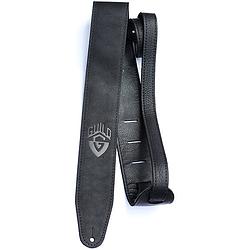 Foto van Guild leather standard guitar strap gitaarband zwart